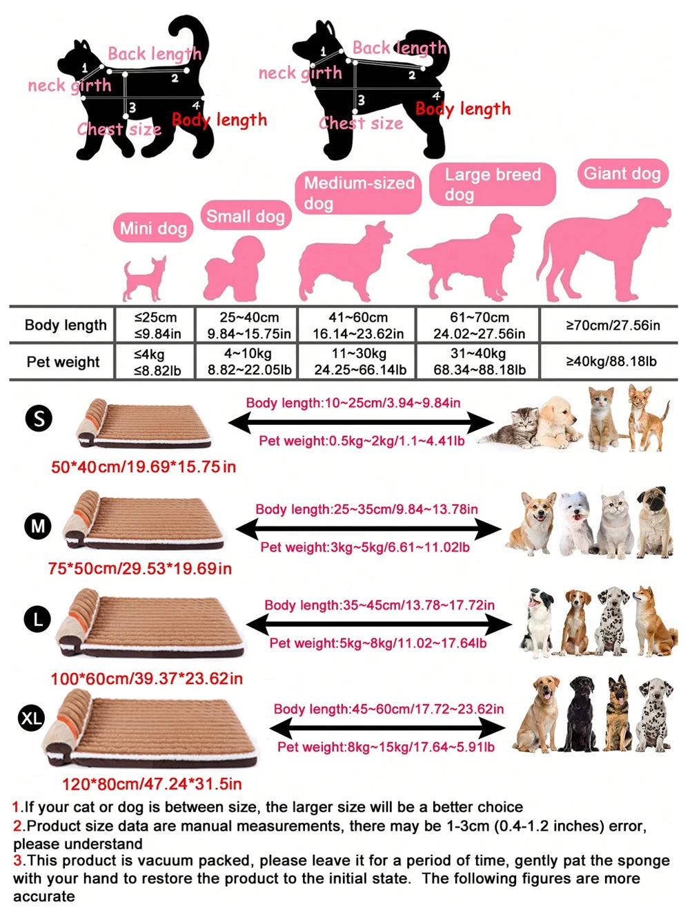 Elastic Small Cat Kennel Cushion Comfortable Large Cat Bed All Seasons Warm Medium Dog Sofa Mat Soft Puppy Kennel with Pillow