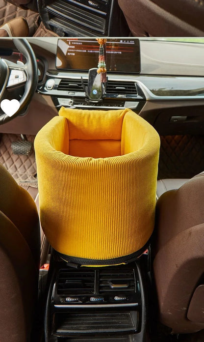 Dog Car Seat Bed Car Central Dog Car Seat Bed Portable Dog Carrier for Small Dogs Cats Safety Travel Bag Dog Accessories