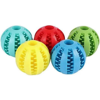 Dog Rope Ball Bite Resistance Training Ball with Rope Interesting Puzzle Teething Toy for Molar Teeth Cleaning Boredom Relieving