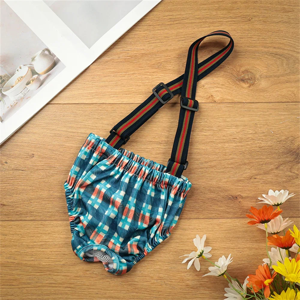 Washable Big Dog Diapers Female for Small Medium Dogs Reusable Pet Physiological Pants Labrador Shorts mascotas Period Panties