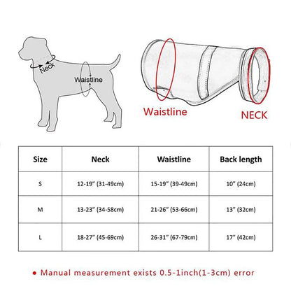 Reflective Dog Safety Vest Breathable Adjustable Puppy Visibility Jackets Comfortable Bright Orange Pet Fluorescent Clothes