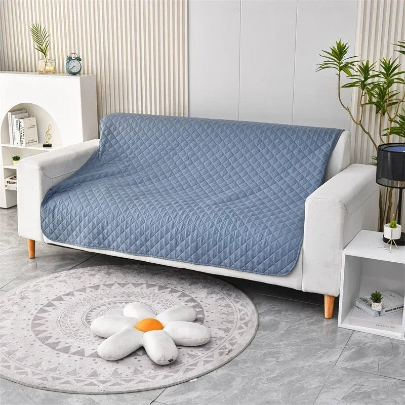 the PAWSHIELD WATERPROOF MAT - Waterproof Non-Slip Dog Bed Cover and Pet Blanket, Sofa Pet Bed Mat, Car Incontinence Mattress Protectors, Furniture Couch Cover