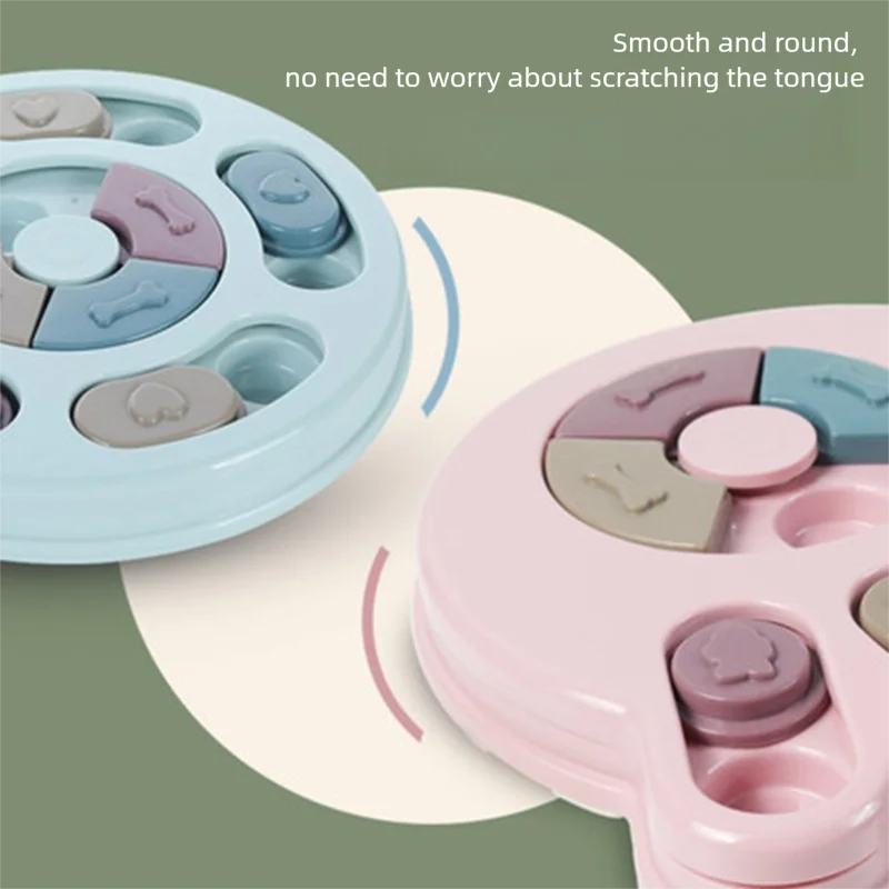 the BRAINBOWL ENRICHMENT PLATE - Pet Toys, Cats and Dogs Relieving Boredom, Feeding Plates, Slow Food Bowls, Interactive Brain Training, Feeding Equipment