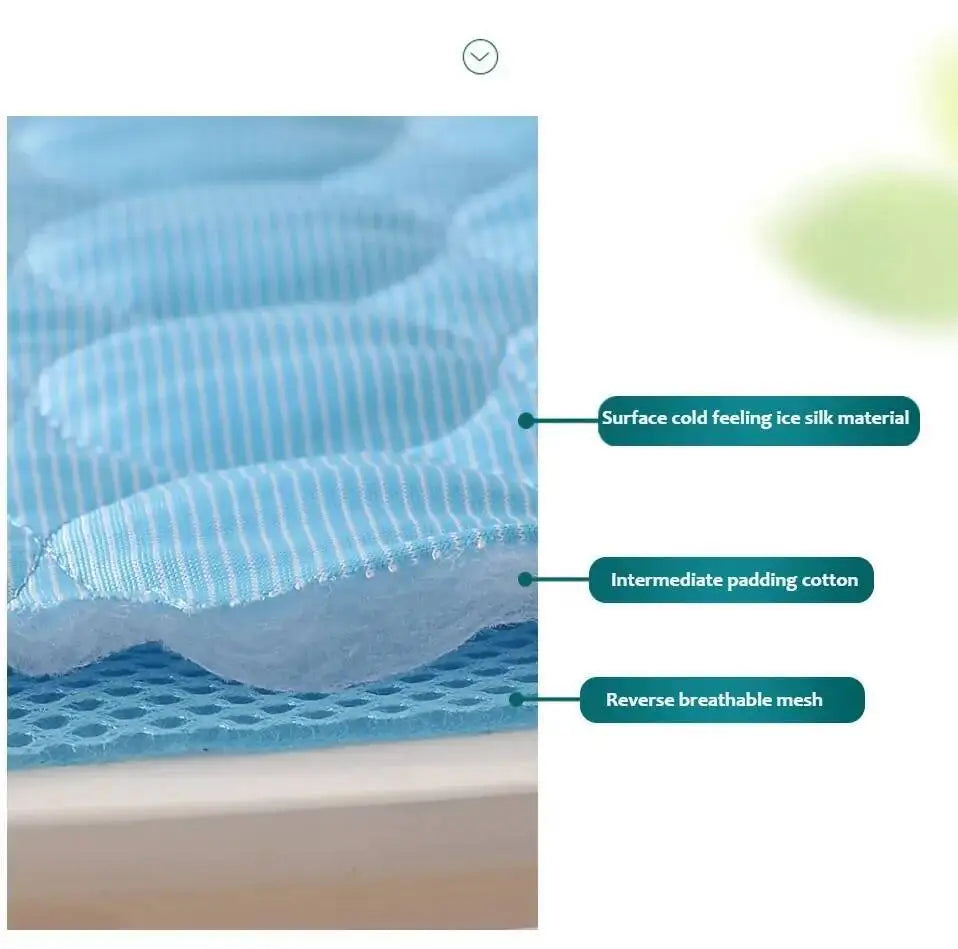 Dog Cooling Mat Summer Cold Bed Extra Large For Small Big Dogs Pet Accessories Cat Durable Sofa Ice Pad Blanket