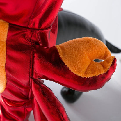 Funny Red Crab Costume Halloween Dog Clothes Cosplay Halloween Durable Unique And Exclusive Two-Legged Costume for Festival Play