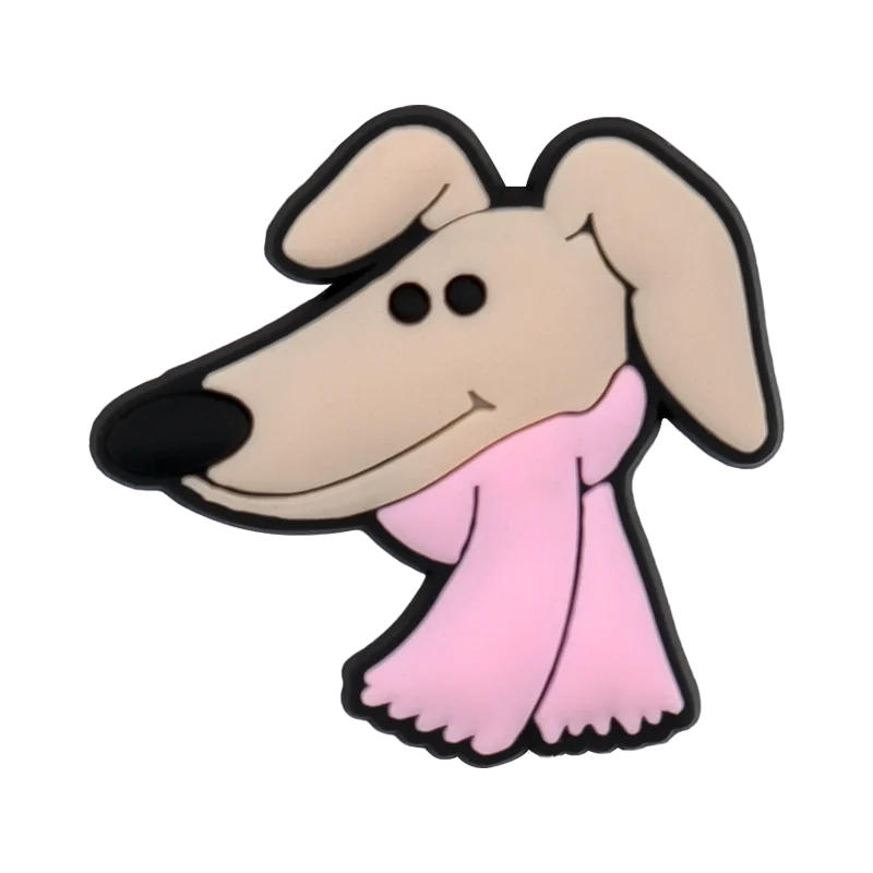 1pcs PVC Dog  Dachshund Corgi Paw Shoe Charms Shoe Decorations Accessories Pins for Women Men Kids Gift,Bulldog Clog Buckles