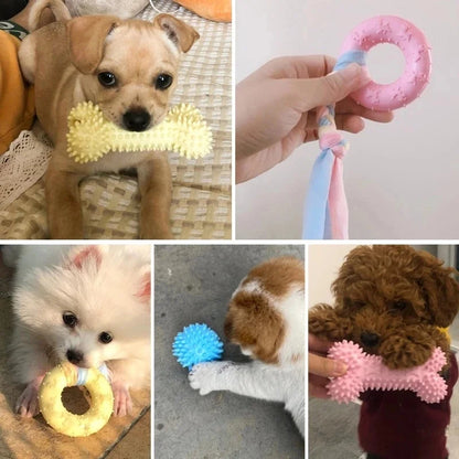Puppy Toy Pet Dog Cotton Rope Toys Molar Stick Clean Tooth Chewing Toy Puppy Medium Large Dogs Funny Interactive Training