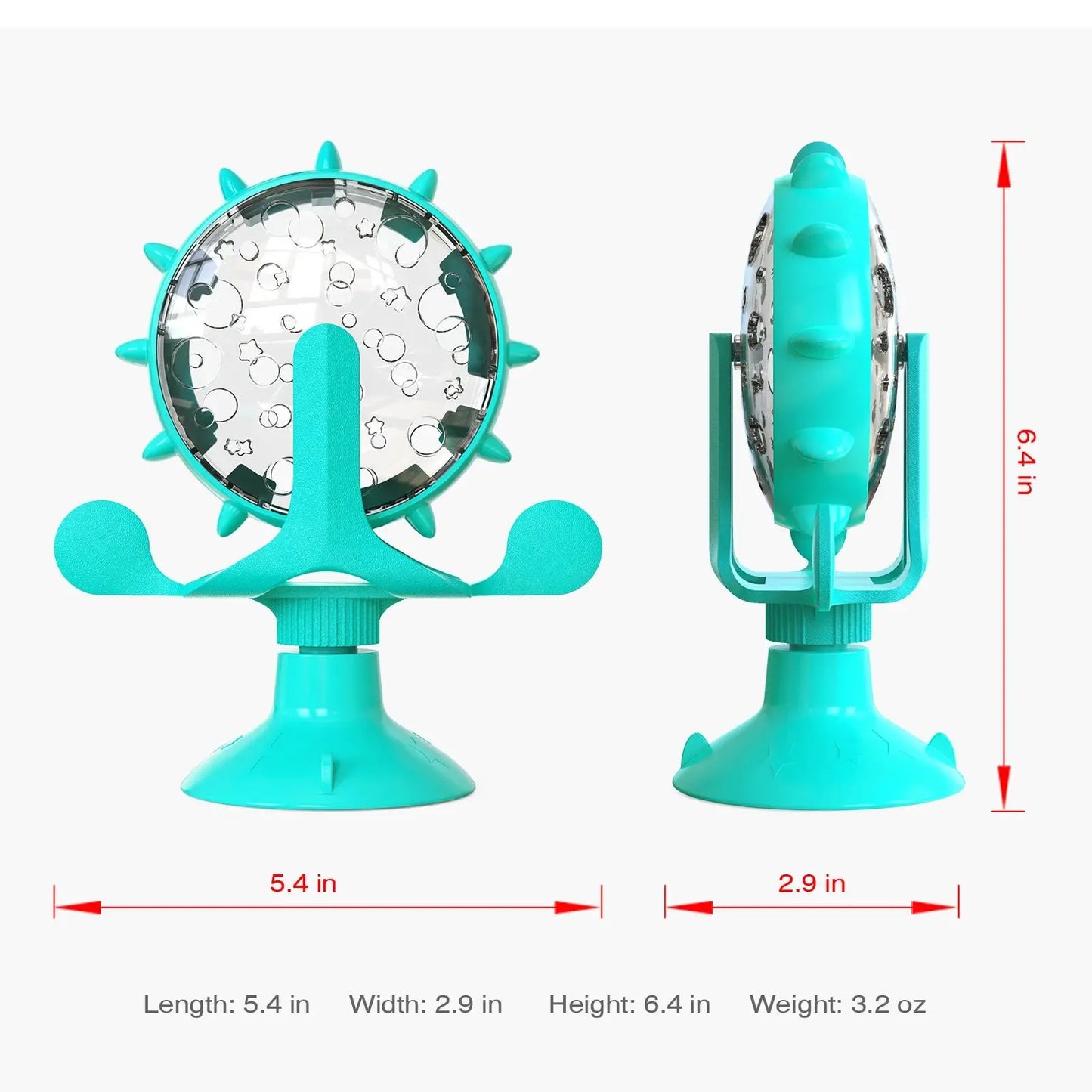 Treating Training Dog Toys Interactive Planet Treat Puppy Plaything Multifunctional Food Dispensing ABS Pet Toys for Big Cat Dog