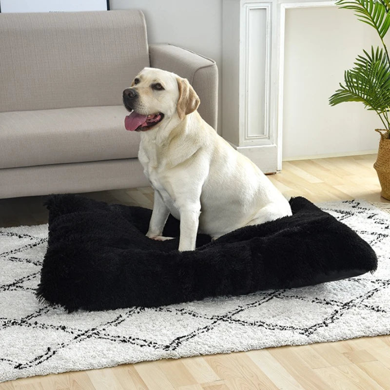 Soft Dog Beds House Soft Long Plush Best Pet Dog Bed for Dogs Basket Pet Products Cushion Cat Bed Cat Mat Animals Sleeping Sofa