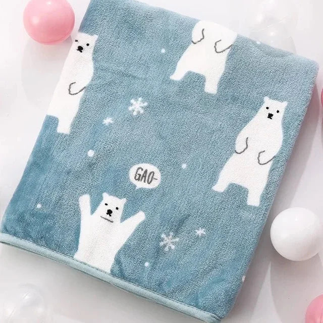 100x75cm Warm Pet Beds Cover Mat Thickened Coral Fleece Dog Blanket Soft BullDog Printed Quilt  Pet Sleeping Blanket Pet Mat