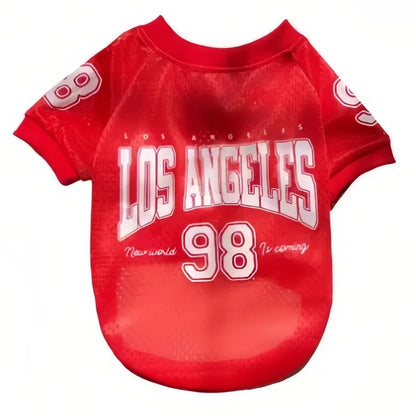 Summer Pet Dog Cooling Vest Fashion Soft Clothing Summer Casual Shirts Small Medium Large Dogs Puppy French Bulldog Pet Clothes