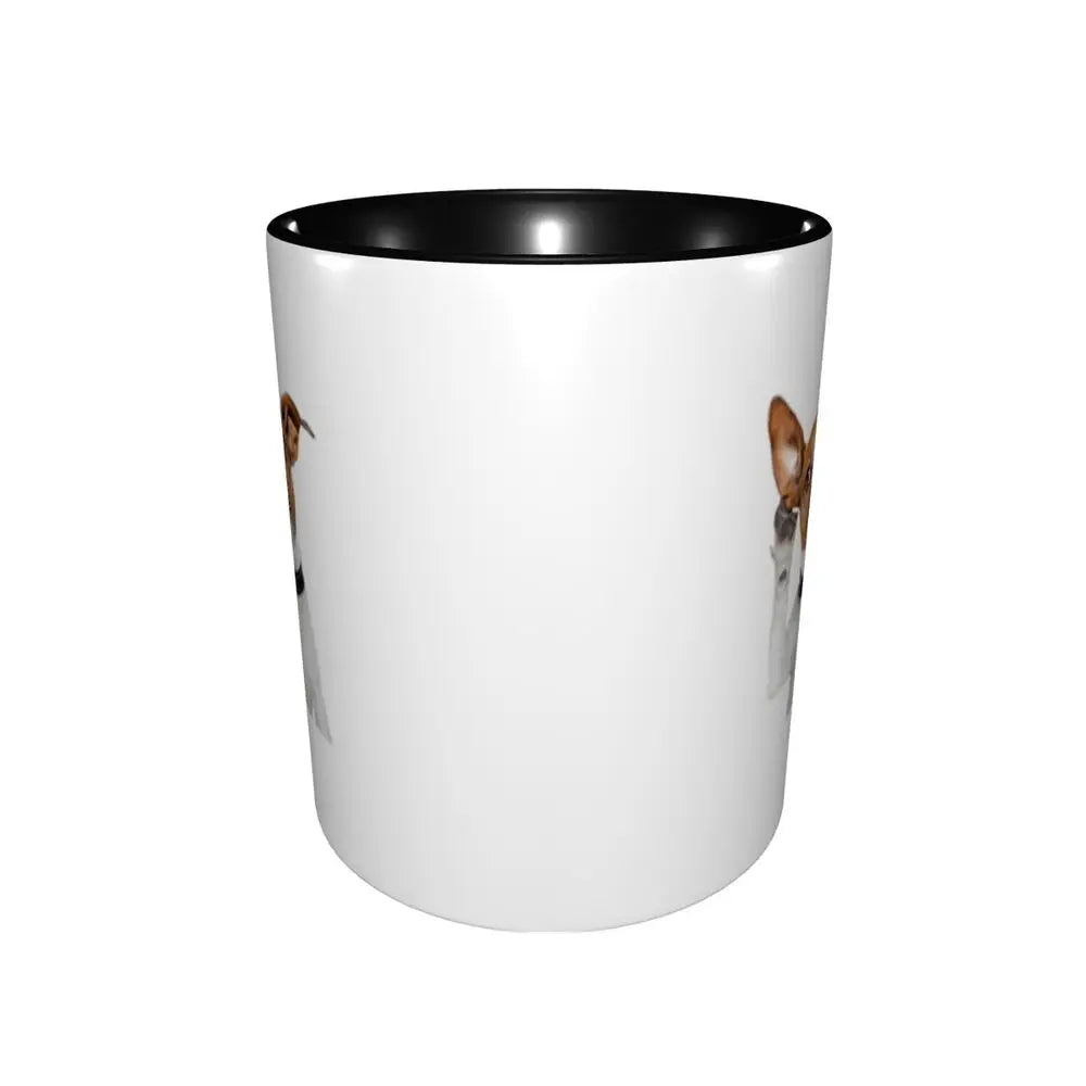 Dog Jack Russell Terrier -cute Gift Jack Russell Terrier For Mom Mug Funny Ceramic Coffee Cups Tea Mugs Milk Cup Drinkware Gifts