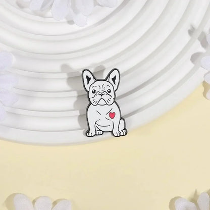 Cartoon Dog Enamel Pins Pet Brooch Cartoon Lapel Metal Alloy Animal  Badge on Backpack Jewelry Decoration Gift Custom Wholesale