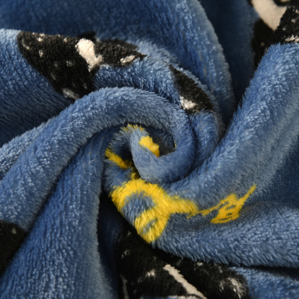 Dog Bed Mat for Small Medium Dogs Cats Autumn Winter Cozy Fleece Puppy Print Blanket Bulldog French Chihuahua Pet Accessories