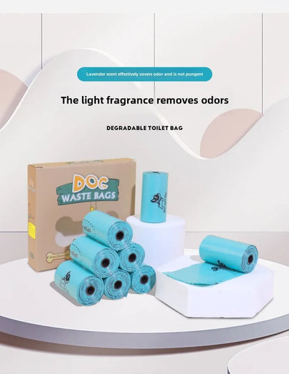 the GLOWCLEAN BAG DISPENSER - Pet Dog Poop Bag Dispenser with Hanging Hook Portable Travel Garbage Bags, Pink Dog Poop Pet Cleaning Equipped with LED Lighting