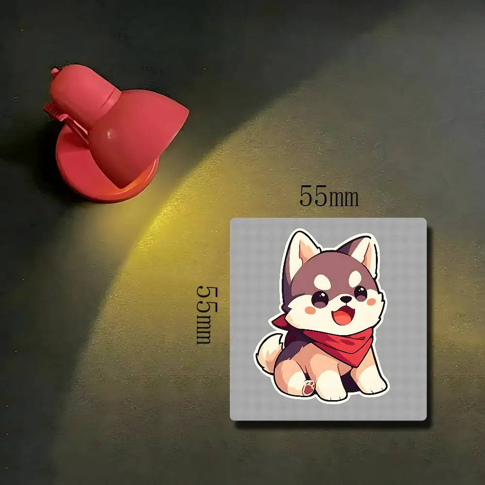 Dog Cartoon Personalized Fridge Magnets Magnetic Refrigerator Memorial Gifts For Kitchen Office Locker Travel Home Deco