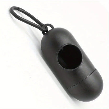 the CAPSULE CLEAN BAG HOLDER - Pill Shaped Poop Bags Dispenser, Garbage Holder Dispenser, Pet Supplies For Dogs, Collars And Leashes