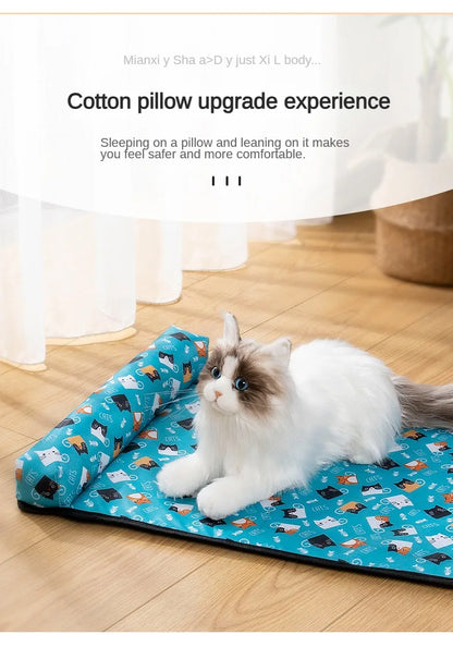 Pet Dog Bed Warm Cushion for Small Medium Large Dogs Sleeping Beds Waterproof Baskets Cats House Kennel Mat Blanket Pet Products