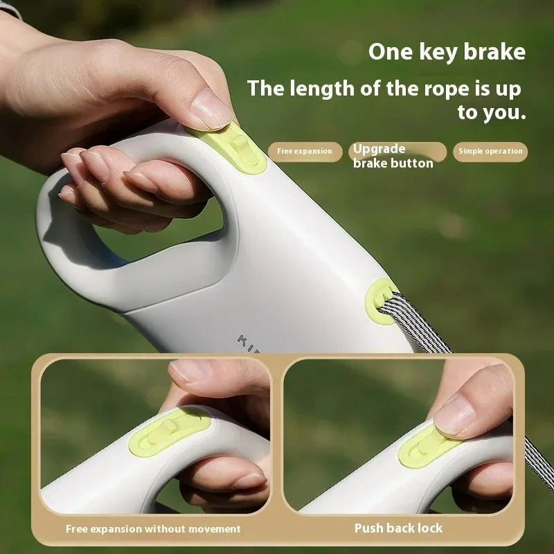 the ELITEWALK DOG LEASH - Big Dog Leash, Large Dog Harness, Straps for Dogs, Controllable Safety Explosion-Proof Dog Rope Strip, Dog Traction, Walking Outdoor