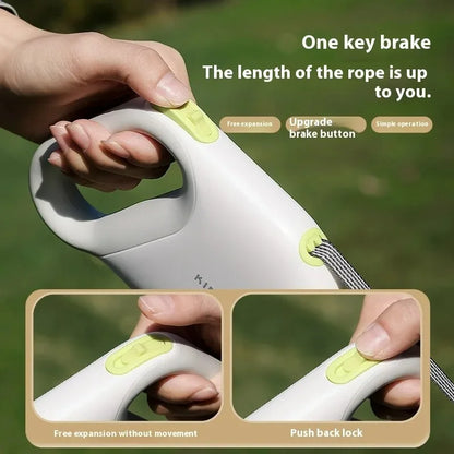 the ELITEWALK DOG LEASH - Big Dog Leash, Large Dog Harness, Straps for Dogs, Controllable Safety Explosion-Proof Dog Rope Strip, Dog Traction, Walking Outdoor