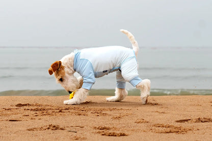 Summer Cooling Dog Vest Shirt UPF50+ Sun Protection Dog Jumpsuit Fast Drying Dirt-Proof Dog Clothing Soft Summer Outdoor Overall