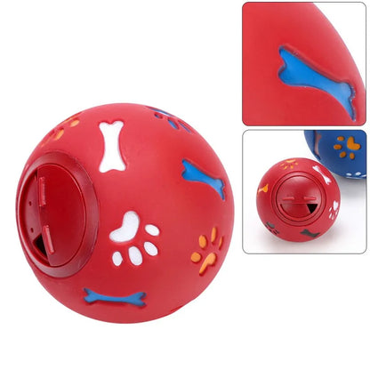 Dog Toys Ball Pet Food Treat Feeder Supplies Chew Leakage Food Ball Food Dispenser For Cats Playing Training Balls Pet Supplies