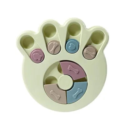 the BRAINBOWL ENRICHMENT PLATE - Pet Toys, Cats and Dogs Relieving Boredom, Feeding Plates, Slow Food Bowls, Interactive Brain Training, Feeding Equipment