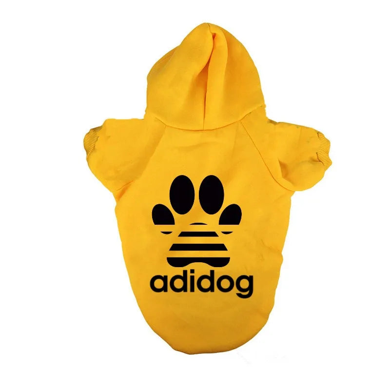 Dog Clothes Casual Autumn and Winter Hooded Sweater Large, Medium and Small Dogs Pet Clothing