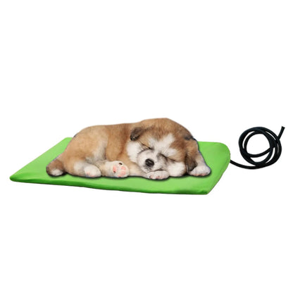 1Pc Pet Heating Pad Electric Heating Blanket Dog Heating Insulation Mattress Pet Cat Dog Winter Reptile Outdoor Warm Heating Pad
