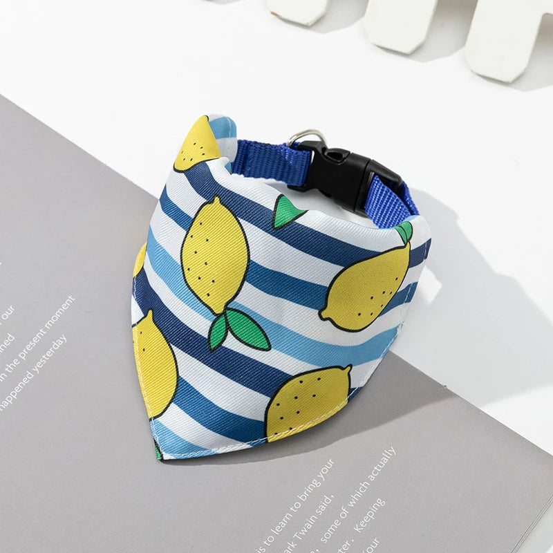 the DOGGY BANDANA - Adjustable Dog Bandanas, Large Pet Scarf, Pet Cotton Plaid Washable Bow Ties, Collar Cat/Dog Scarf, Large Dog Accessories, Kerchief