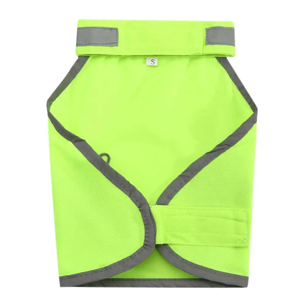 Ventilate Cozy Dog paw High Visibility Pet Hi Vis Coat Pet Reflective Vest Dog Jacket Pet Safety Vest