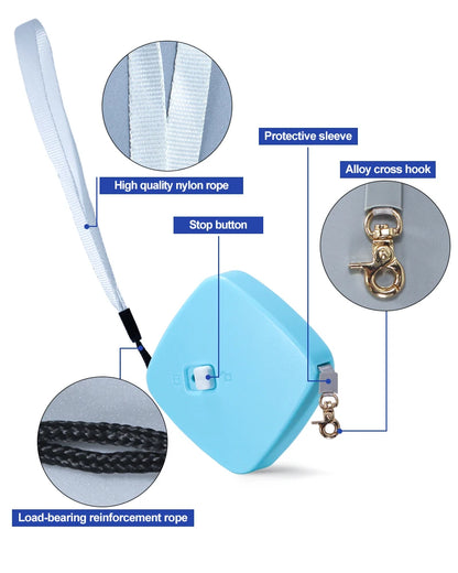 the FREESTRIDE RETRACTABLE LEASH - Retractable 2M Dog Leash, Automatic Freely Dog/Puppy/Cat Traction Rope, Belt Dog Leash