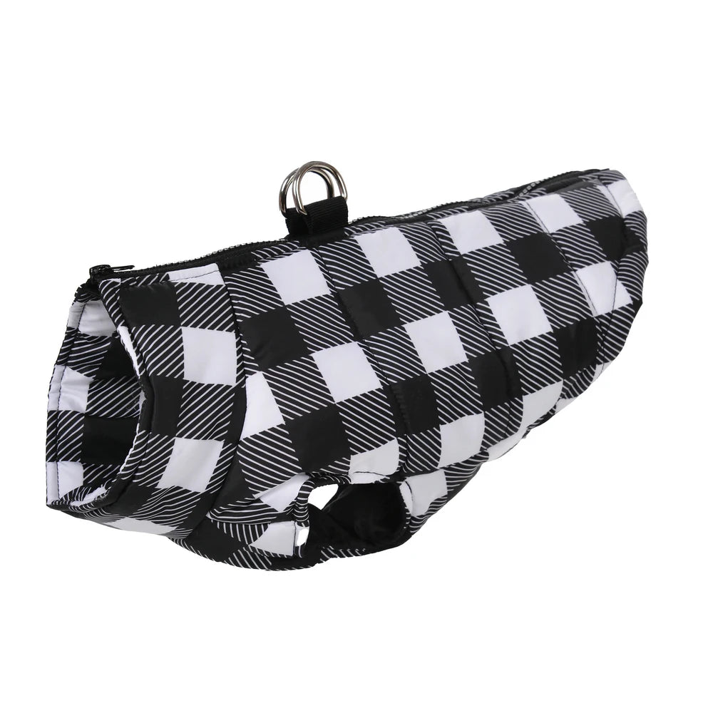 Pet Dog Clothes Vest for Small Medium Dogs Cats Autumn Winter Windproof Puppy Footprint Jacket Coat Bulldog French Pug Chihuahua
