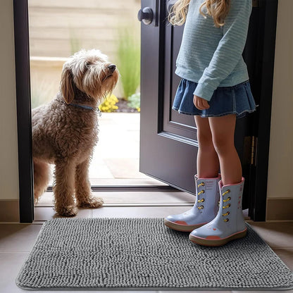 Dog Doormats for Muddy Paws Absorbent Non-slip Washable Mat Anti-slip Quick-drying Microfiber Mud Mat Pet Accessories