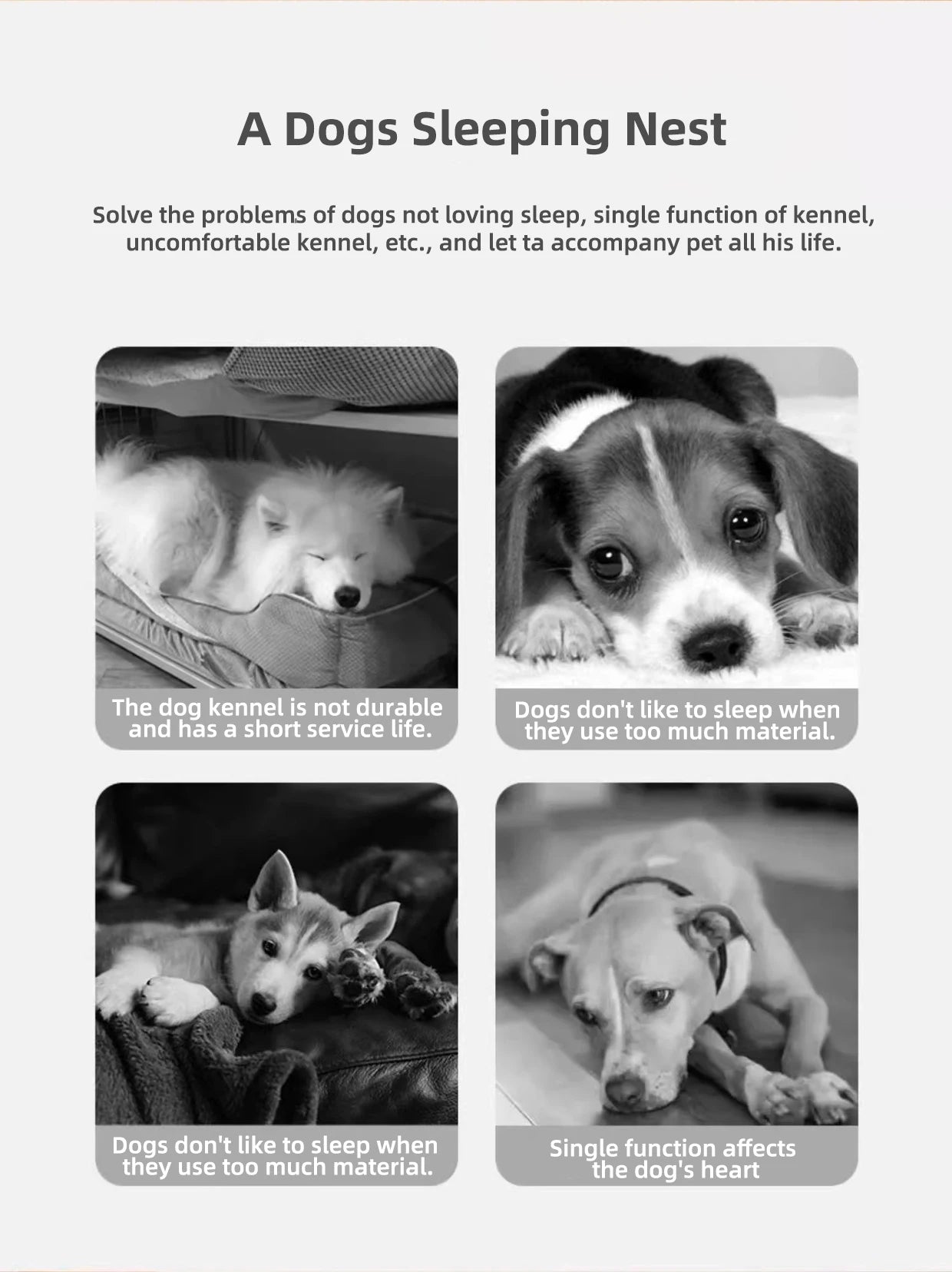 2024 New Dog Kennel Winter Warm Large Dog Oversized Dog House House Closed Winter Removable Golden Pet Four Seasons Use