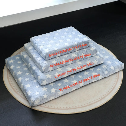 Removable Wash Pad For Winter Dog Cage Pads For Warmth And Fashionable Pet Kennel Dog Cat New Special Sleeping Pads For Pets