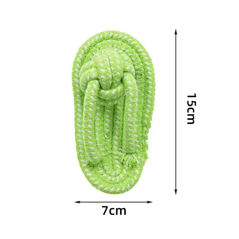 the TOETUG SLIPPER TOY - Dog Chewing Toy, Cotton Slipper Rope Toy for Small/Large Dogs, Pet Teeth Training Molar Toys, Interactive Dog Toy, Dog Accessories