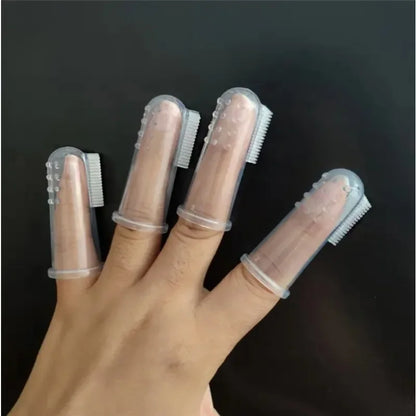 16pcs, Ultra-Soft Silicone Toothbrush for Dogs & Cats - Best for Dental Health,Gentle on Teeth & Gums,Easy To Use,Dog Toothbrus