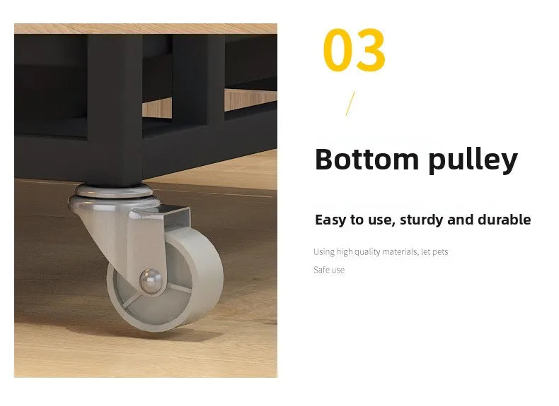 Large Dog House Dog Cage Heavy Duty Metal Kennel Indoor Outdoor Pet Cage For Big Dogs Wholesale Strong Steel Frame