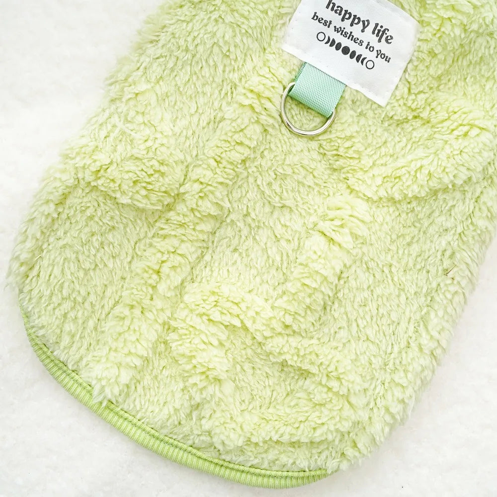 Cute Dog Winter Clothes Warm for Small Dogs Cat Outdoor Soft Cozy Fleece Jacket Vest Coat Pet Chihuahua Yorkies Corgi Ropa Perro