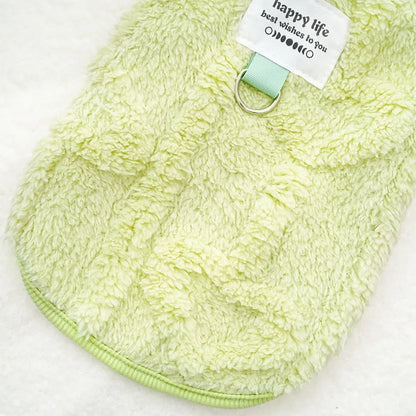 Cute Dog Winter Clothes Warm for Small Dogs Cat Outdoor Soft Cozy Fleece Jacket Vest Coat Pet Chihuahua Yorkies Corgi Ropa Perro