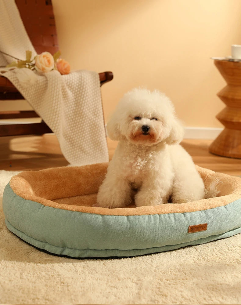 HOOPET Winter Comfortable Pet Mat Bed for Dogs Cats Fluff Sleeping Pad  Dog Sofa Cushion Pet Calming Dog Bed House Pet Supplies