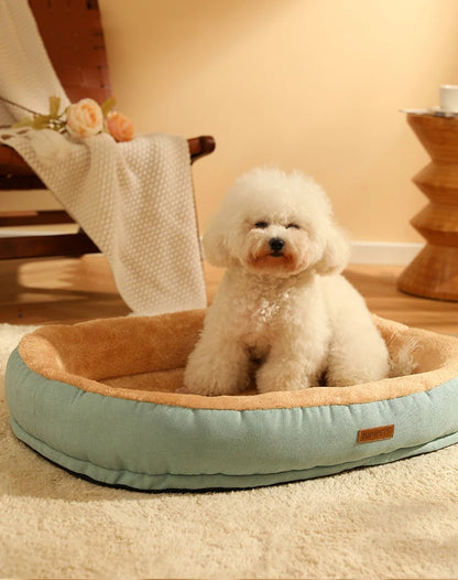 HOOPET Winter Comfortable Pet Mat Bed for Dogs Cats Fluff Sleeping Pad  Dog Sofa Cushion Pet Calming Dog Bed House Pet Supplies