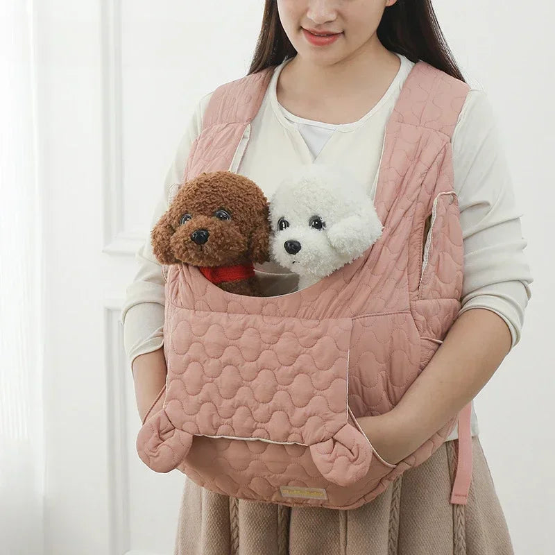 Winter Chest Pet Bag Extra Large Capacity Dog and Cat Bag Waterproof and Wind Resistant Portable Pet Bag