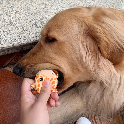 the GO BANANAS CHEW TOYS - 10 PACK SET - Pet Dog Toys, Plush Chew Toy, Soft Banana Bone Vegetable Fruit Squeaky Puppy Training Interactive Toy, Bite-Resistant, Pet Supplies