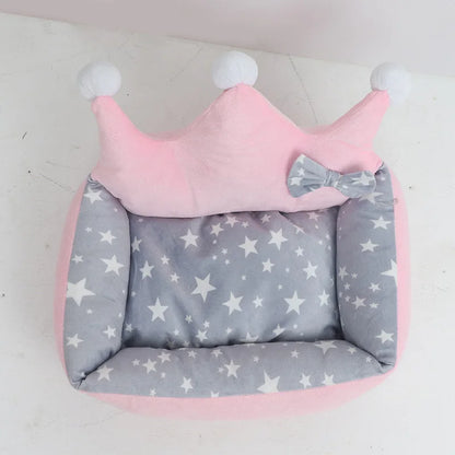 Pakeway Pink Pet Mat Dog Bed Easy To Clean Durable Canvas Foam Pet Mat