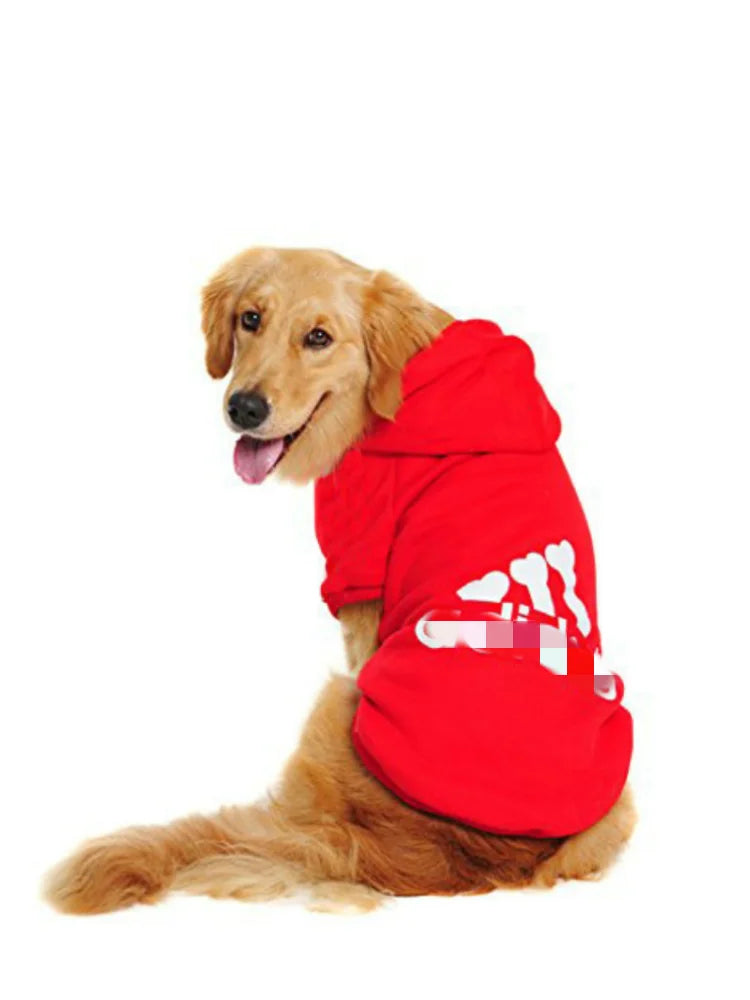 Dog Clothes Adidog Dog Hoodies Autumn Winter Warm Coat for Small Large Dogs Jacket Sweater Puppy French Bulldog Clothing