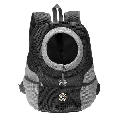 Small Dog Backpack Portable Outdoor Double Shoulder Dog Carrier Bag Pet Bag Travel Breathable Backpack Pet Carrying Supplies