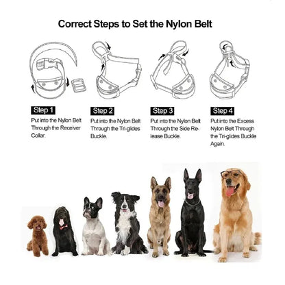 the SERENIPET BARK TRAINER - Paipaitek Anti-Bark Collar, Pet Dog Anti-Barking Automatic Collar, IP65 Waterproof Dog Training Collar with 5 Sensitivity Levels