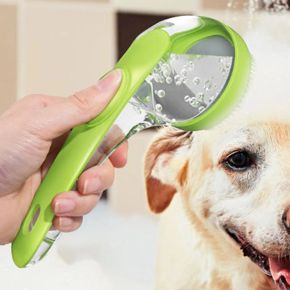 the BATHBREEZE MASSAGE BRUSH - Pet Bath Brush, Bathing Brush for Dog, Bath Gentle Scrub Massager with Soap Dispenser, Portable Washer Tool for Shower Massage